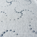 Protex Shield Knitted Mattress Fabric After-treatment 100% Polyester Brocade Fabric Bedding Jacquard Weft